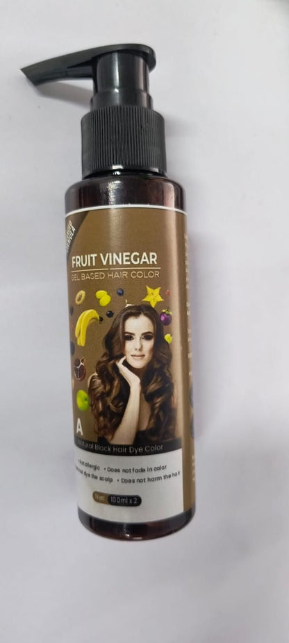 Fruit Vinegar Gel Based Hair Color 100ml Each (Pack of 3)