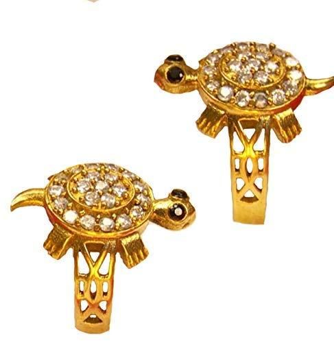 Zircon Turtle Panchdhatu Ring BUY 1 GET 1 FREE 🔥