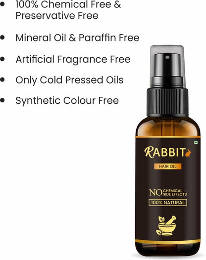 Rabbit Blood Herbal Hair Oil