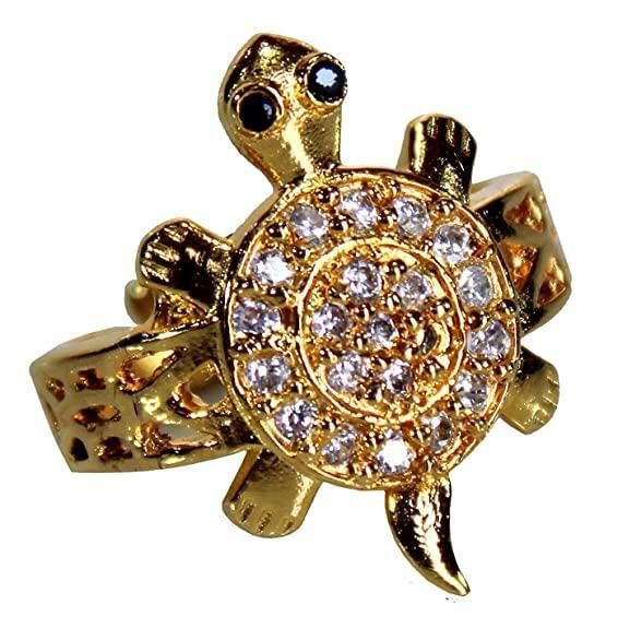 Zircon Turtle Panchdhatu Ring BUY 1 GET 1 FREE 🔥