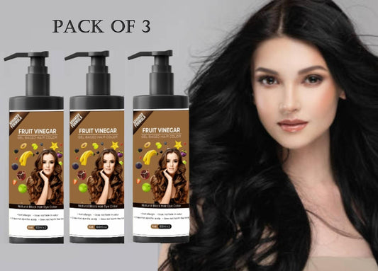 Fruit Vinegar Gel Based Hair Color 100ml Each (Pack of 3)