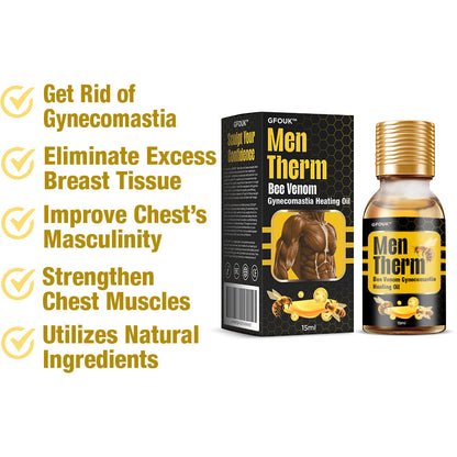 Bee Venom Gynecomastia Heating Oil