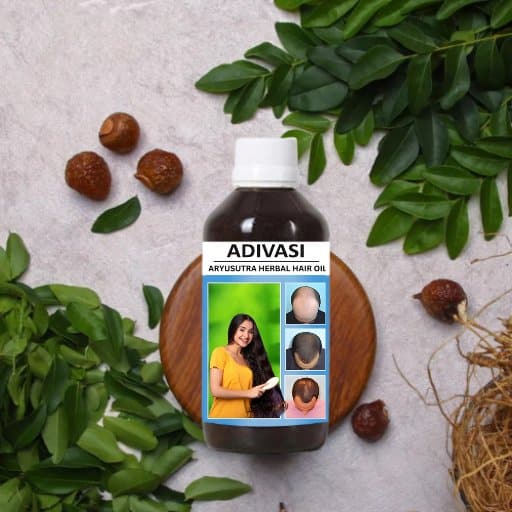 Adivasi Herbal Hair Oil - Hairfall Control Hair Oil